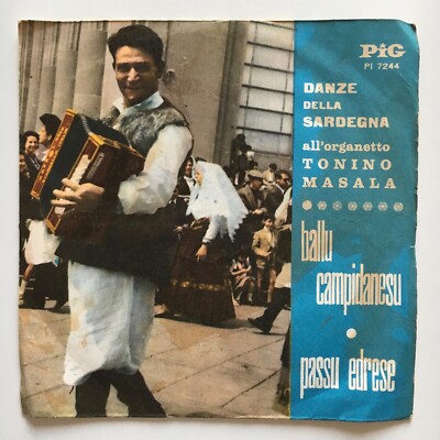 880 45 GIRI Danze  Sardegna TONINO MASALA - BALLU CAMPIDANESU / PASSU EDRESE