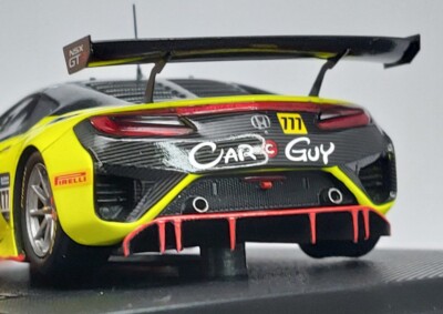 コスト放出!Custom Carp by Byron フラッグシップモデル EBBRO 1/43 CARGUY Rscing NSX GT3 Suzuka 10 hours 2018 (resin