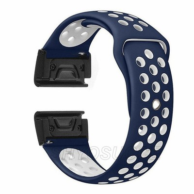 Silikon Uhrenarmband Ersatz Armband für Garmin Fenix 7 7X 6 6X Pro/5 5X  Plus/3HR | eBay