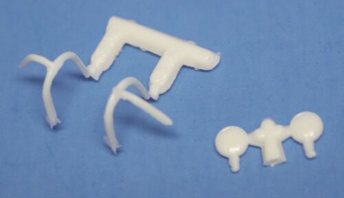 MPC Van Body Option Parts, Front-Rear Spoiler, Air Dam w/Fog & Spot lights 1/25 - Picture 7 of 8