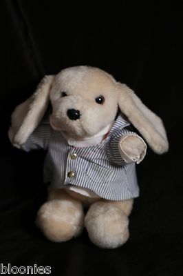 The Pot Belly Express 1987 Animal Toys Puppy Dog Plush Doll