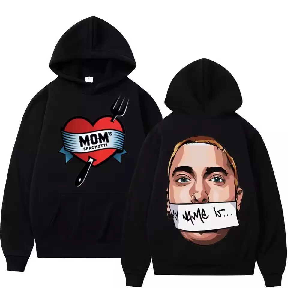 Eminem My Name Is Hoodie Fan Gift S-3XL Hoodie