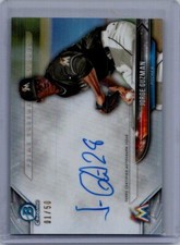 2018 Bowman Chrome #PCS-JG Jorge Guzman Prime Chrome Signatures #/50