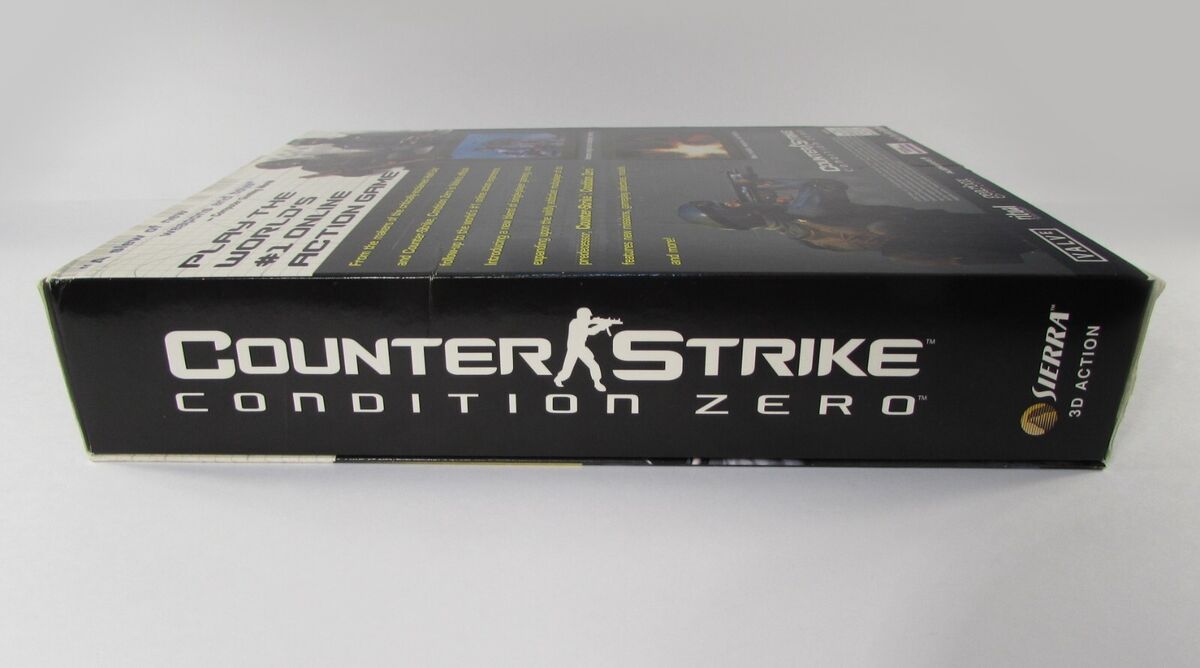 Counter-Strike: Condition Zero (PC, 2004) Big Box Version Counter-Strike: Condition Zero (PC, 2004) Big Box Version