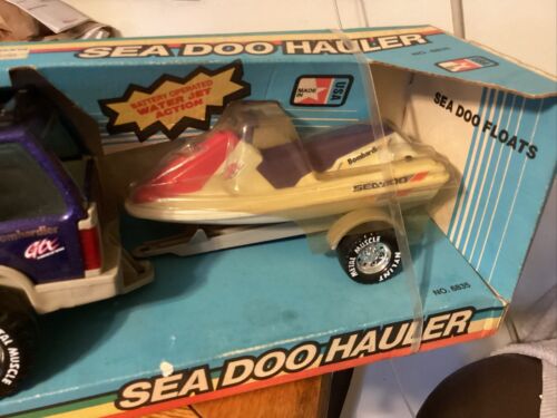 1992 Nylint Sea-Doo Hauler Bombardier GTX Purple Truck(6835) In Box NICE LOOK - Picture 4 of 6