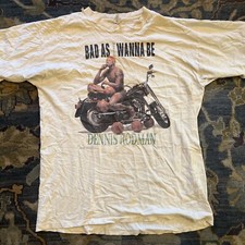 Dennis Rodman Vintage Shirt - Bad As I Wanna Be - Rap Tees - Size XL
