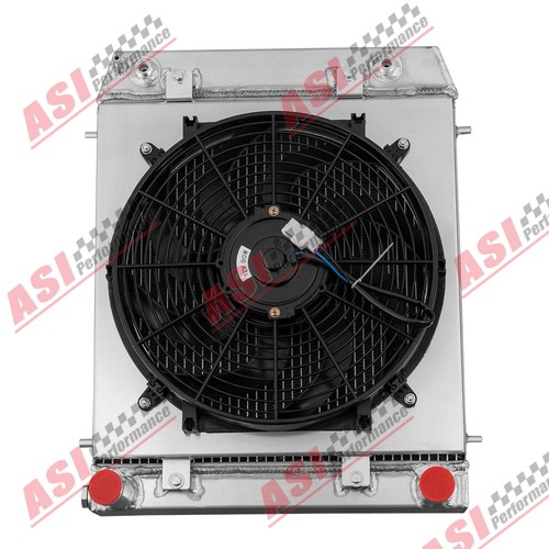 4 Row Radiator+Shroud Fan For Land Rover Defender Discovery 300 TDI AT ...