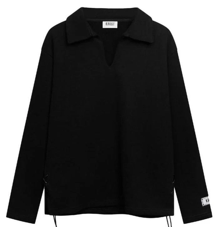 Pull cowboy KROST KR221004 veste sweat noir streetwear L LE NEUF AVEC ÉTIQUETTE P