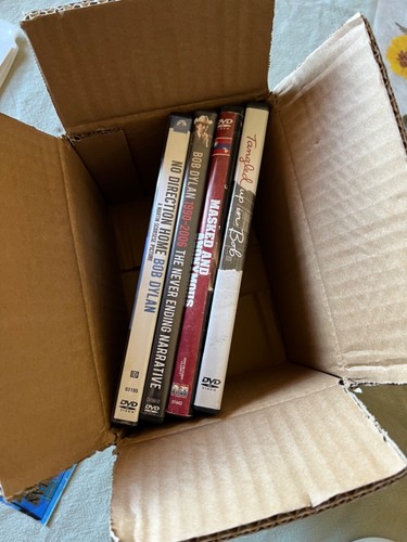 Bob Dylan DVD Lot - 4 total DVDs Tangled No Direction Never Ending Masked & - Picture 6 of 6