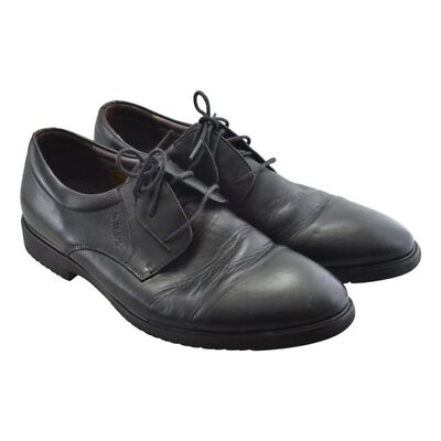 Aokang Men's Derby Dress Shoes US Size 8.5 to 9 Black Leather