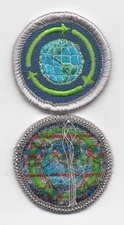 Sustainability Merit Badge, Type L, "Since 1910" Back (2012-Current)