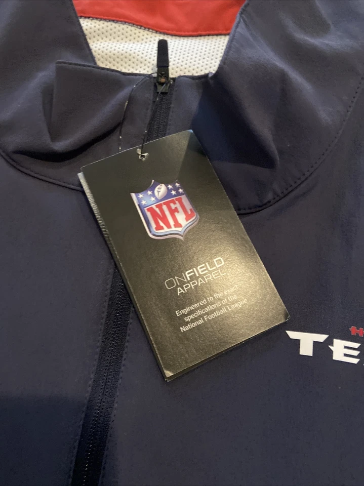 Nike NFL Houston Texas LS Entrenadores Top Entrenamiento XXL NUEVO CON ETIQUETAS NUEVO SIN ETIQUETAS Raro Para hombres’s Foto 4 de 4