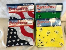 Bandanna Lot of 2 - 22 inch x 22 inch 2 Styles To choose From