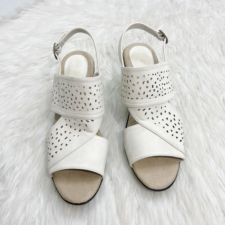 Easy Street Charleigh 可调式吊带轻便外底带衬垫扣 — 第 3/4 张图片