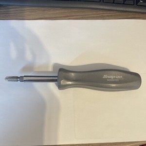 Snap-on Reversible Screwdriver SDDD41DT *4 BITS* GREY CLASSIC HARD HANDLE