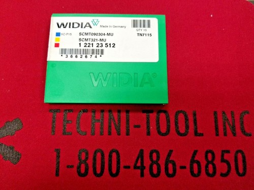 10 Pack SCMT090304-MU TN7115 Insert 3662674 - Picture 2 of 2