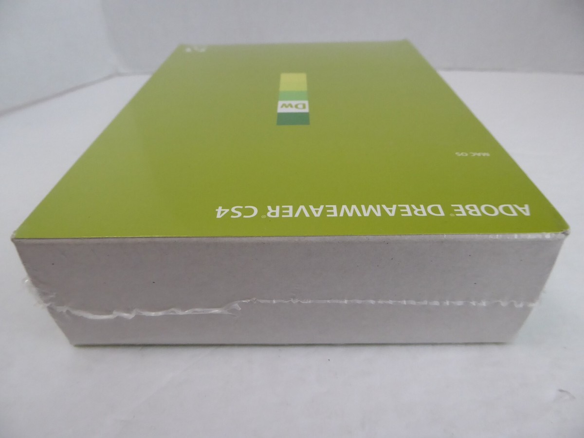 Adobe Dreamweaver CS4 for Mac for sale online | eBay