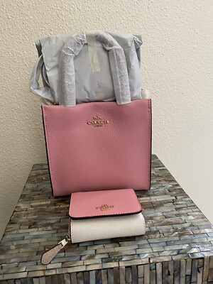 Coach Mini Cally Crossbody In Colorblock Small Trifold Wallet Im