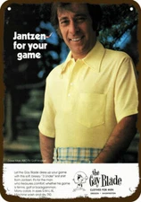 1975 THE GAY BLADE Vintage Look DECORATIVE METAL SIGN - Golf Analyst DAVE MARR