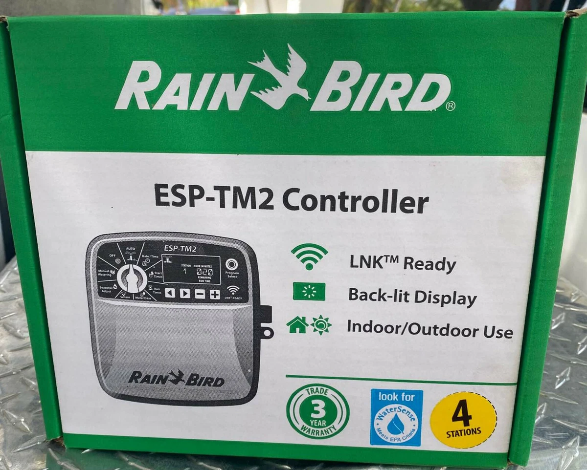 Rain Bird ESPTM2 Indoor/Outdoor 120V Station Irrigation, 40 OFF