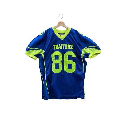 Vintage Y2K Traitorz Football Club Mesh Football Jersey Size