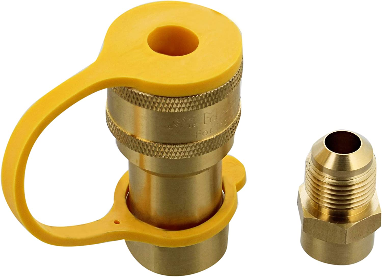 Natural Gas Grill Hose, 36Ft Flexible Gas Line Quick Connect Gas Hose