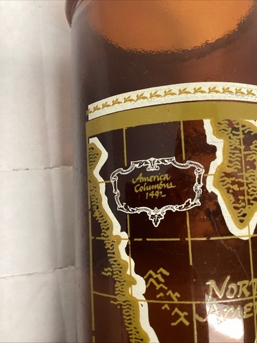 Columbus 1942 Map, Brown Candle Holder, Map Of America, History, Explorer