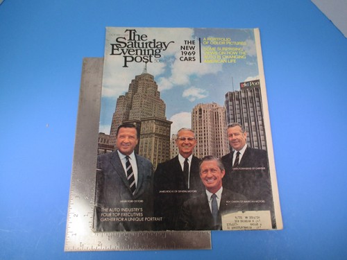 Vintage The Saturday Evening Post October 5, 1968 A Portfolio of Color L1007 - Bild 1 von 2