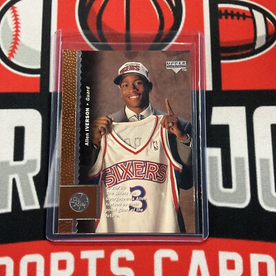 1996 Upper Deck Allen Iverson RC Rookie #91