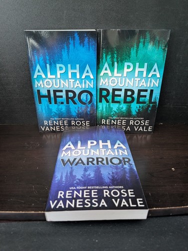 Alpha Mountain Mercenary Romance Book Set 1-3 by Vanessa Vale Renee Rose