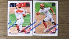2021 Johnathan India Topps Rookie & Debut Reds ROY! MINT!