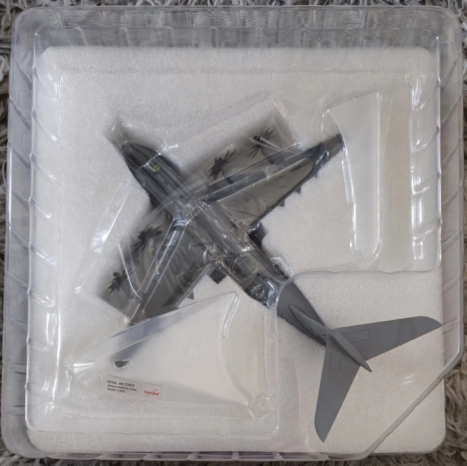 Herpa 1:200 Airbus A400M Atlas RAF Brize Norton 100 Aniversario Modelo 1/200 Foto 4 de 4
