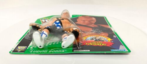 SDSS GOLD~~ Carta verde vintage WWF Hasbro Ludvig Borga serie 11 1994 - Foto 8 di 13