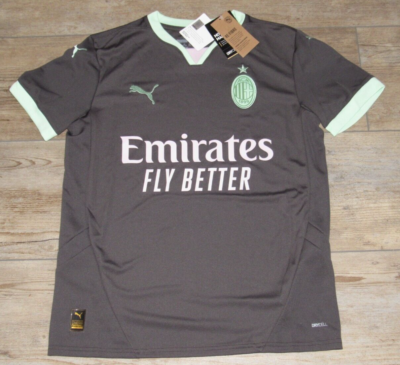 Puma AC Milan 125th Anniversary Dry Cell Gray Soccer Jersey $75
