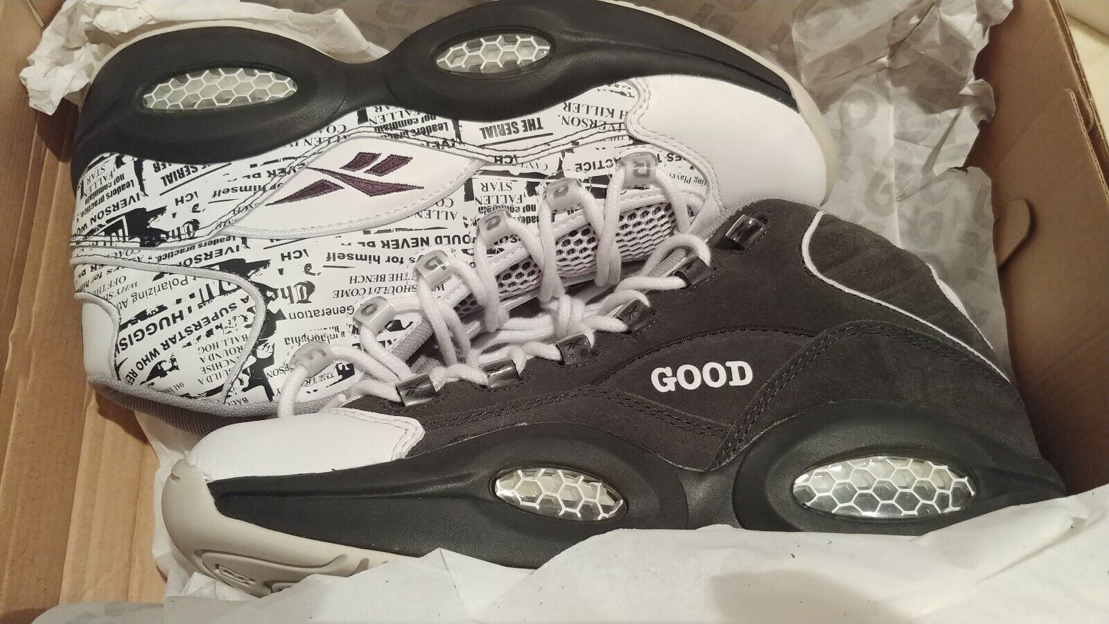 reebok question good bad