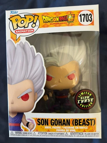 Funko Pop! Vinilo: Dragon Ball - Son Gohan (Beast) (Glow) (Chase) #1703