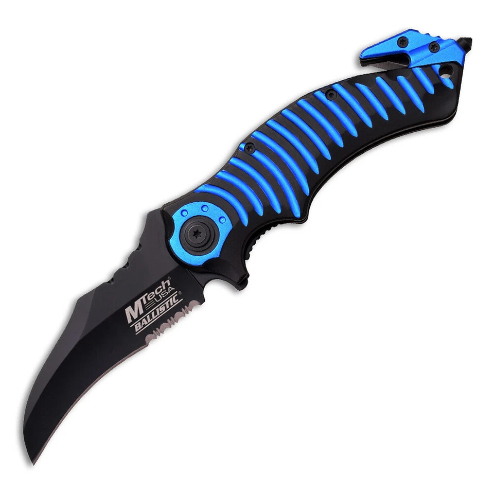 "Cuchillo plegable clip de bolsillo de resorte asistido cerrado MTECH USA 5"" A884" Foto 2 de 4