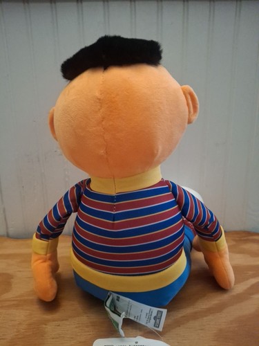 Kaws Authentic Sesame Street UNIQLO Ernie Plush Toy Orange New Made In Japan - Picture 8 of 16