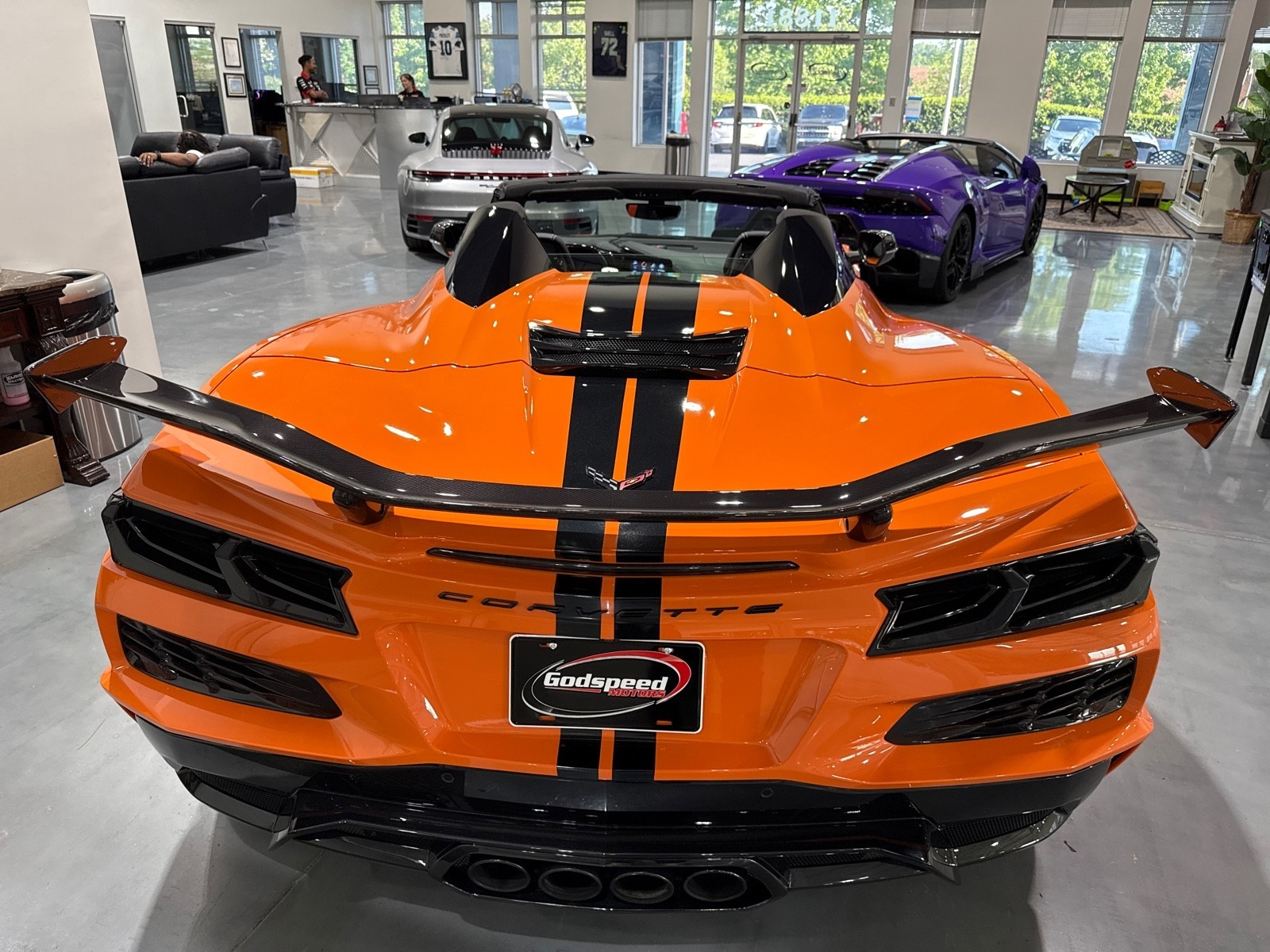 2023 Amplify Orange Tintcoat Chevrolet Corvette   | C8 Corvette Photo 5