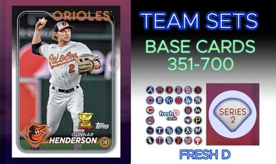 2024 Topps Series 2 Team Set St Louis Cardinals Masyn Winn RC 480