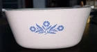 Corning Ware Blue Cornflower Casserole Dish 2 1/2 Quart Vintage  No Lid
