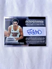 2024-25 Panini Prizm Black Sensational Signatures Trayce Jackson-Davis Auto 1