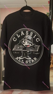 Felix the Cat Classic All Star Black Cotton S-5XL T-Shirt H604