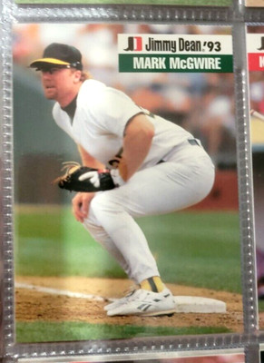 1993 Jimmy Dean baseball cards