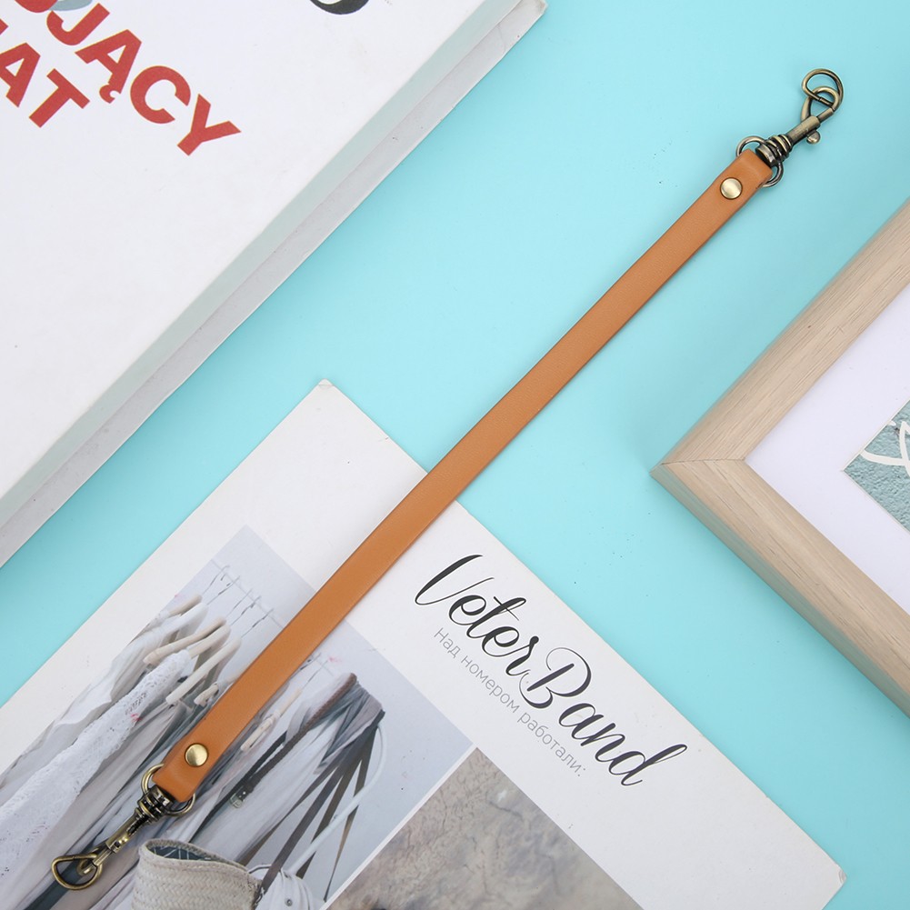 Leather DIY Handbag Strap Handmade Patchwork Accessories 31CM Bag Parts For BD21