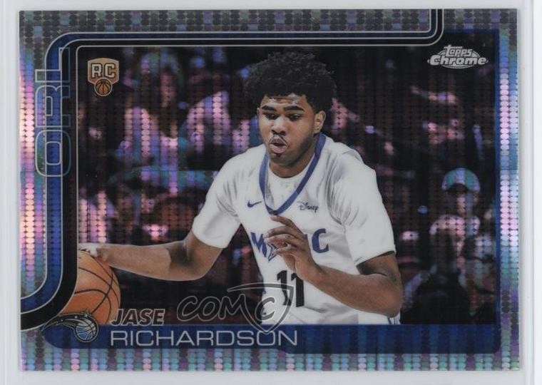 2025-26 Topps Chrome Pulsar Refractor Jase Richardson #275 1oq0