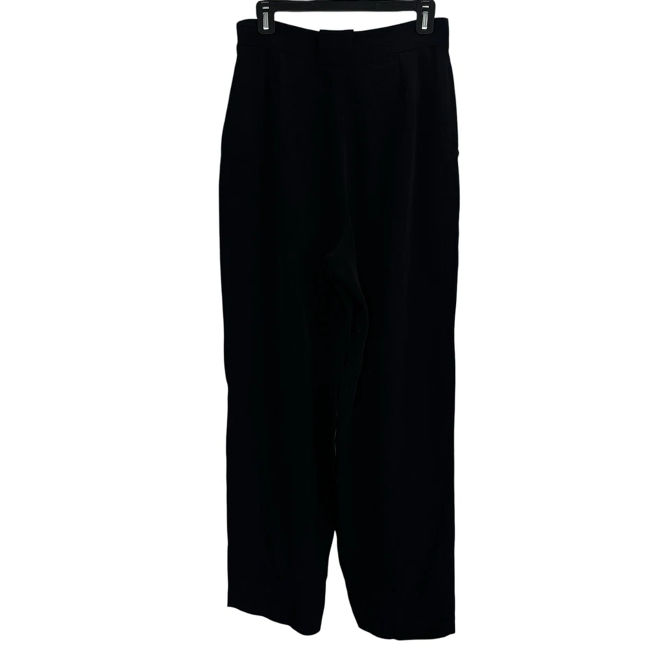 Calça Giorgio Armani Colezzioni de seda perna larga 12 - Imagem 2 de 4