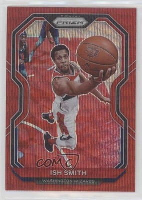 2020-21 Panini Prizm Ruby Wave Prizm Ish Smith #37 y0i
