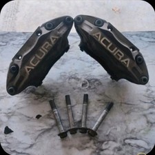 2005-2012 Acura Rl Left Right 4 Piston Advics Front Brake Calipers Pads Tsx 2005-2012 Acura Rl Left Right 4 Piston Advics Front Brake Calipers Pads Tsx