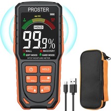 Non-Destructive Digital LCD Pinless Moisture ...
